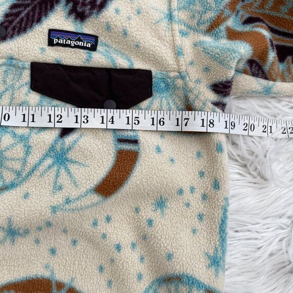 PATAGONIA Synchilla Snap-T Pullover Moon Owl XS - Picture 12 of 14